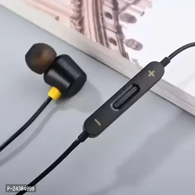 Stylish Black In-ear Wired USB Headphones-thumb0
