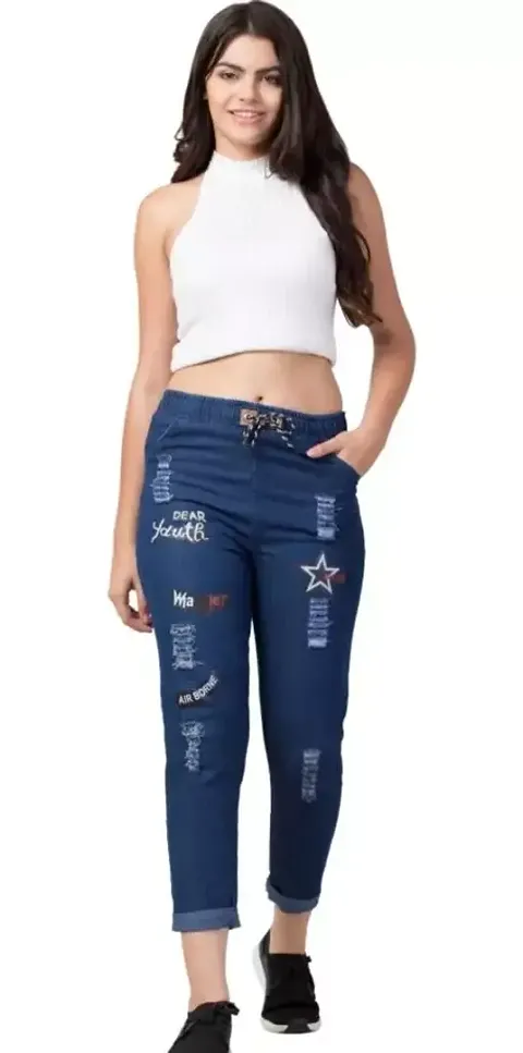 Printed Casual wear Jeans