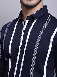 Stylish Men Cotton Blend Full Sleeve Regular Fit Casual Shirt-thumb3