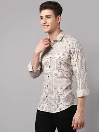 Stylish Men Cotton Blend Full Sleeve Regular Fit Casual Shirt-thumb4