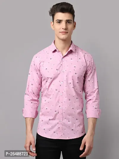 Stylish Men Cotton Blend Full Sleeve Regular Fit Casual Shirt