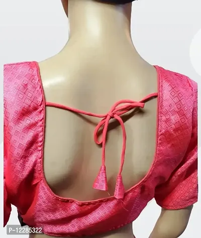 Women Plan Fancy blouse Piche colour-thumb4