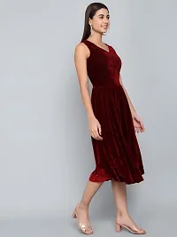 Women Fit and Flare Dress-thumb3