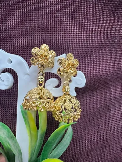 Fashionable Jhumki Earrings Set For Girls And Womens