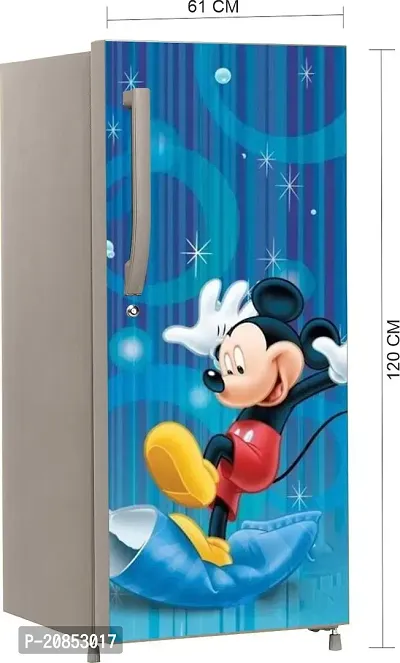 Fridge Stickers, Waterproof Refrigerator Stickers, Cartoon Stickers, Easy to Apply Self Adhesive Stickers (Size 120cm * 61cm)-thumb4