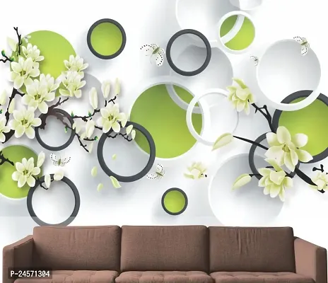 Abstract wall Stickers Wallpaper Sticker use in Home Office Living Room Hall Kitchen  Vinyl Stickers Easy to Apply Self Adhesive Sticker (Size: 180 x 40 cm)