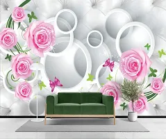 Botanical wall Stickers Wallpaper Sticker use in Home Office Living Room Hall Kitchen Vinyl Stickers Easy to Apply Self Adhesive Sticker (Size: 180 x 40 cm)-thumb3