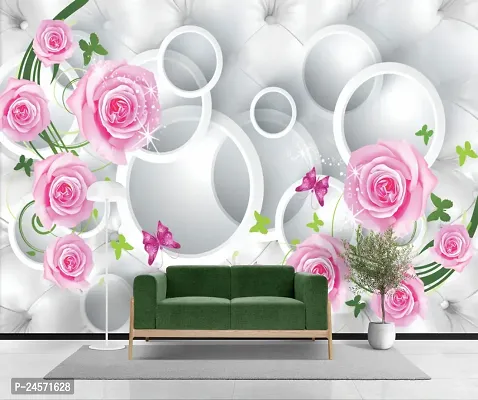 Botanical wall Stickers Wallpaper Sticker use in Home Office Living Room Hall Kitchen Vinyl Stickers Easy to Apply Self Adhesive Sticker (Size: 180 x 40 cm)-thumb4