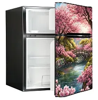 Anita Enterprises Natural Fridge Stickers//Double Door Fridge Stickers//waterproof sticker for fridge//Vinyl Fridge Sticker//Refrigerator Stickers with Self-Adhesive Easy to Apply (Size: 160 x 61 cm)-thumb4