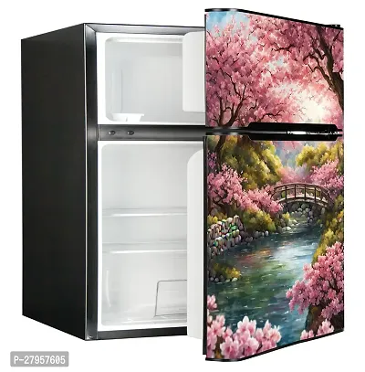 Anita Enterprises Natural Fridge Stickers//Double Door Fridge Stickers//waterproof sticker for fridge//Vinyl Fridge Sticker//Refrigerator Stickers with Self-Adhesive Easy to Apply (Size: 160 x 61 cm)-thumb5