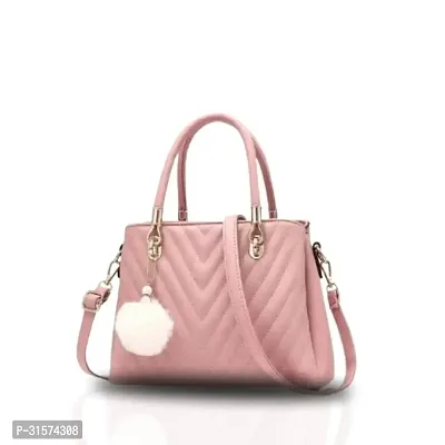 Stylish Solid Handbag for Women-thumb0