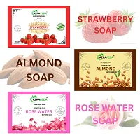 AZRAVEDA ROSE, ALM Soaps Pack Of 3-thumb2