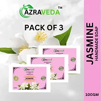 Jasmine Handmade Soap 100 Gm -Pack of 3-thumb3