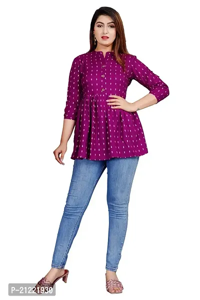 NUPITAL_Women_Anarkali Tilli Top_1127 (Medium, Purple)-thumb0