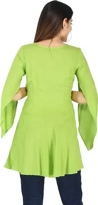 NUPITAL PARROT SOLID WOMEN KURTA-thumb2