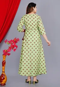 NUPITAL GREEN 101 NEW PRINTED RAYON KURTA-thumb4