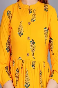 NUPITAL YELLOW NEW PRINTED  TOP-thumb3