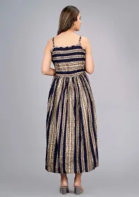 Beautiful Rayon Sleeveless Stitched Ethnic Gown-thumb3