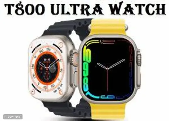 T800 Ultra Smart Watch 1.99 inch The Smart Watch | Calls |Texts | Music | Fitness | Tracking and More (multicolor) (Without SIM)-thumb0