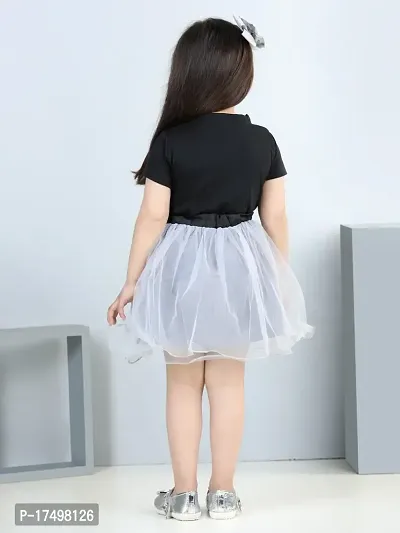 grey skirt with black top-thumb3