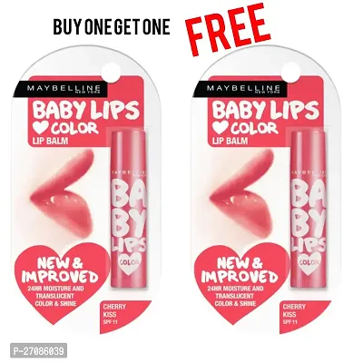 Baby lips color lip Balm Buy one getone