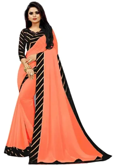 Khodal Krupa Women's Silk Saree With Unstitched Blouse Pices (Pavitra)