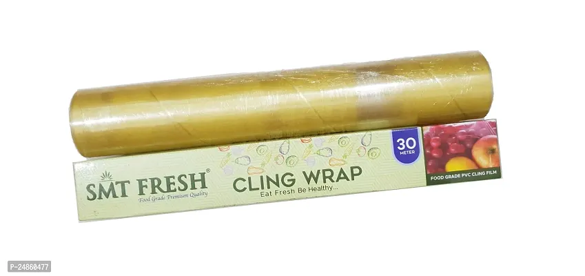 SMT FRESH Cling Wrap 30 Meter Biodegradable Cling Film Food Wrapping Shrinkwrap-thumb0