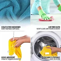 Multipurpose Microfiber Cloth for Car Cleaning, Polishing, Glass  Detailing Towel 40cm x 40cm Wet and Dry Cotton pack of 2-thumb2