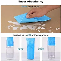 5 Pcs Super Absorbent Sponge wipes Scrub Pad, Scrub Sponge Wipe  (Large, Pack of 5)-thumb1