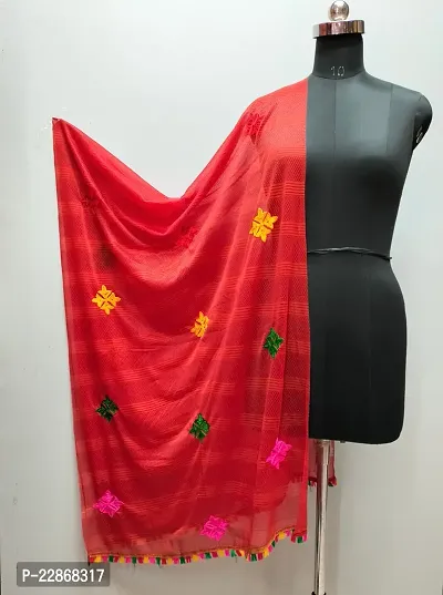 Embroidery Dupatta For Women-thumb0