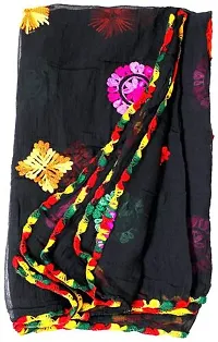 Women's Indian Phulkari  Embroided Dupatta-thumb1