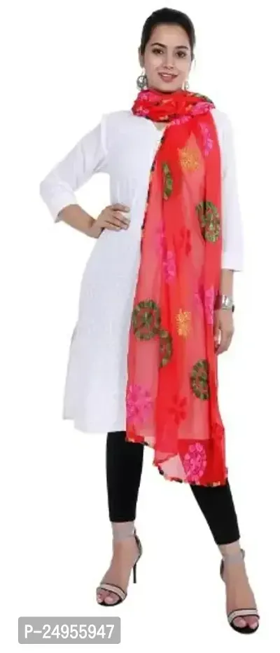 Women's Indian Phulkari  Embroided Dupatta-thumb3