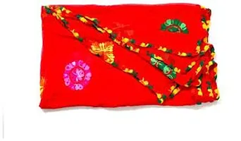 Woman's Embroidered Soft Chiffon Chunni,Dupatta, Stole-thumb4