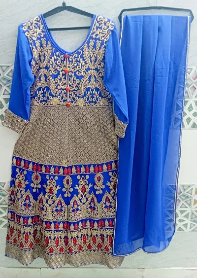 Party Wear Kurti With Dupatta