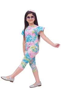 Stylish Girls Georgette Two Piece Dress-thumb2