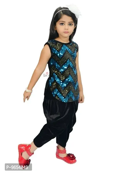 Diwali Special Girls Cotton Kurta Sets-thumb0