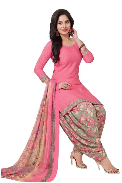 Stylish Art Silk Unstitched Salwar Suit Material