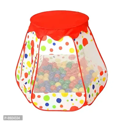 Playhood Lil Tots Pop-Up Ball Pool for Kids with 40 Colourful Balls (2-6 Years)