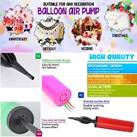 Air Balloon Pump with Glue dot and Balloon Arch Strip for Foil Balloons and Inflatable Toys Party Accessory (Pump, Glue Dots, Balloon Arch Strip, Multicolour) (Pump +Glue+Arch)-thumb4