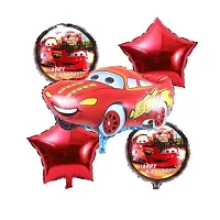 Car Theme Birthday Decoration - 79Pcs Birthday Decorations Kit For Baby Boy, Birthday Decorations kit for Boys Birthday / Birthday Decoration Kit Car Theme (5th CAR THEME)-thumb3