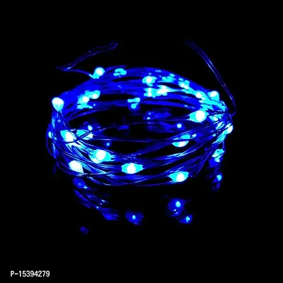 Led Fairy Lights Battery Operated, 1 Pack Mini Battery Powered Copper Wire Starry Fairy Lights for Bedroom, Christmas, Parties, Wedding, Birthday, Anniversary Decorations (Pack of 1)-thumb0