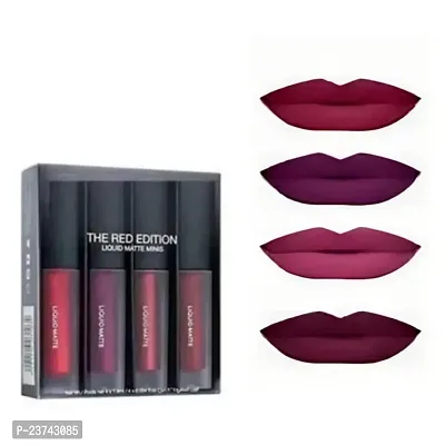 Red mini lipstick 4 pcs.-thumb0