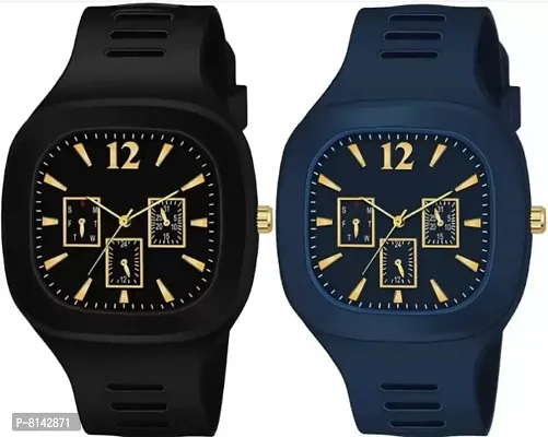 Attractive Men Analog Watches Pack Of 2