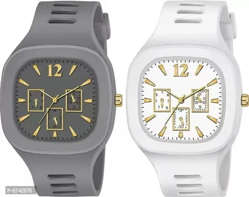 Attractive Men Analog Watches Pack Of 2