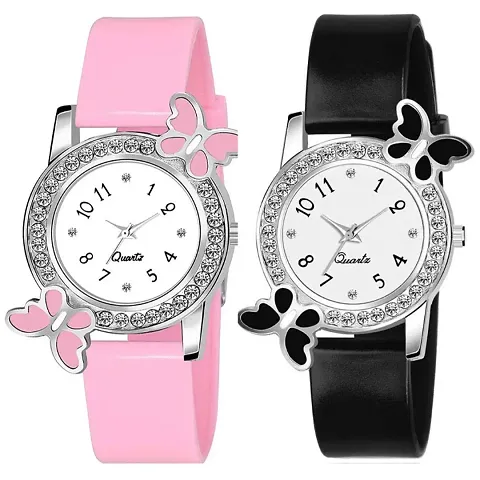 New Attractive Excellent Analogue Stunning BF Round Diamond Dial Latest Generation Wrist Watch for girlsWomen