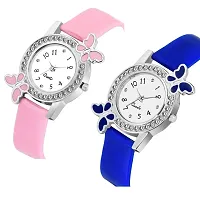 New Stylist Collection Analog Watches For Girls Pack Of 2-thumb1