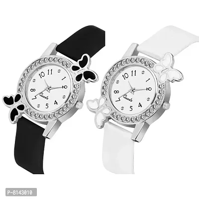 New Stylist Collection Analog Watches For Girls Pack Of 2-thumb2