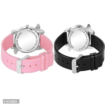 New Stylist Analog Watches For Girls Pack Of 2-thumb3