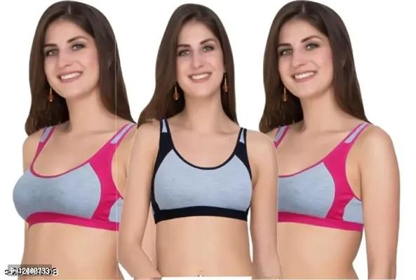 Rishiv Stylist sport bra for girls and women-thumb0