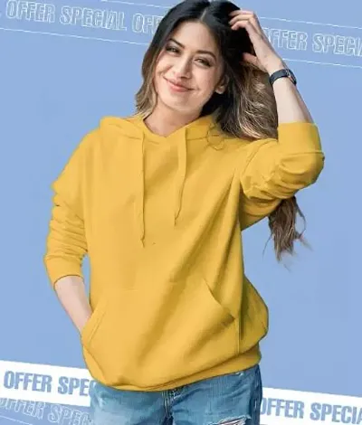 Stylish Fleece Hoodie Sweatshirts For Women